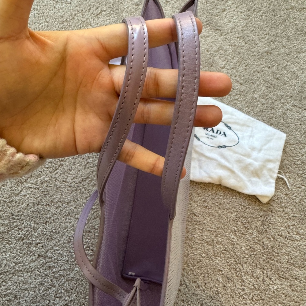 Prada mesh tote with a free labubu [Zizi] - Picture 11 of 16